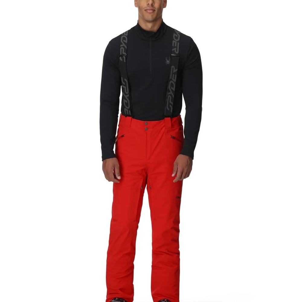 Brand New Spyder Men's Spyder Red Bormio Pants